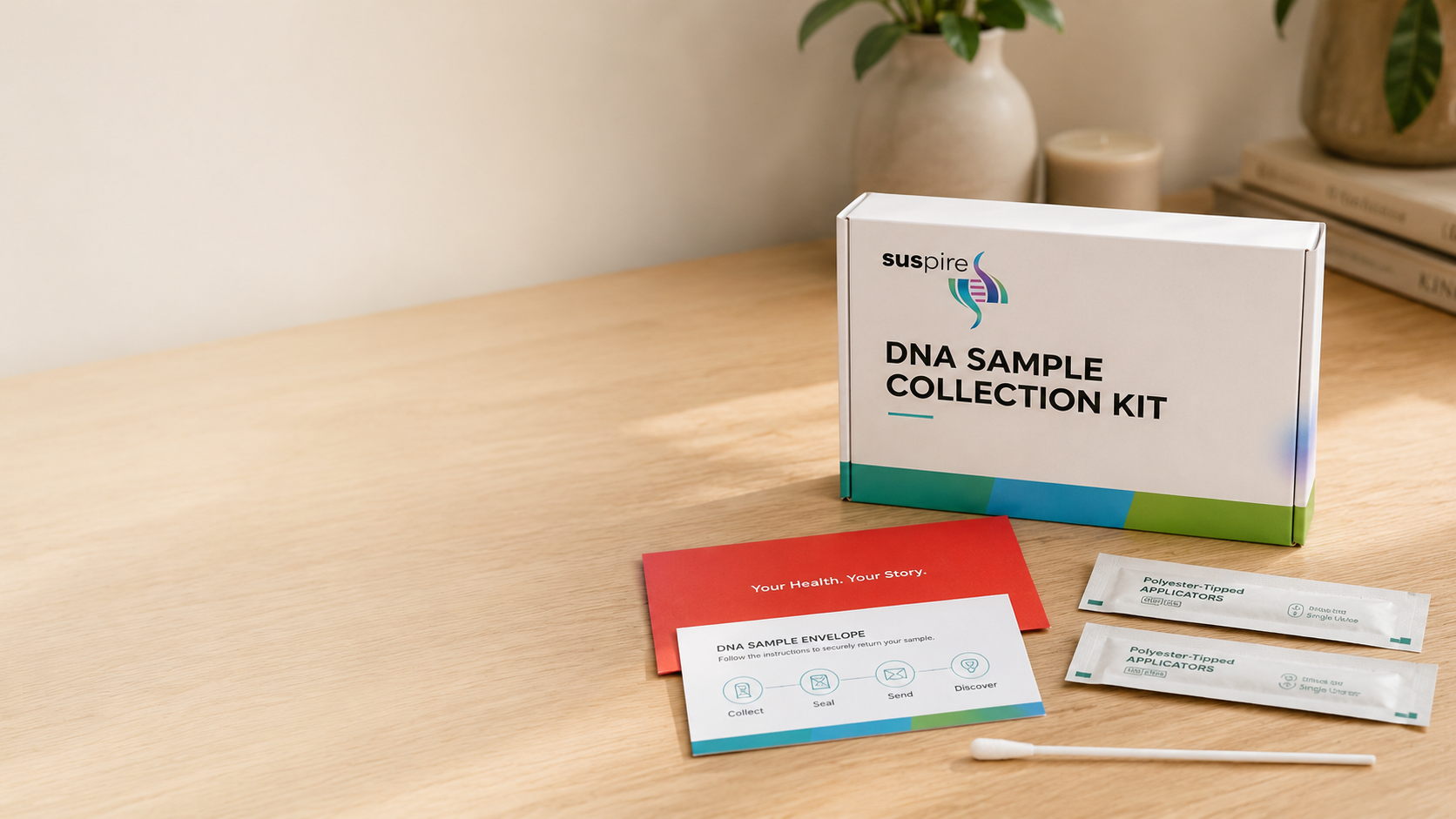 DNA sample collection kit for private DNA testing guidance in UAE and GCC